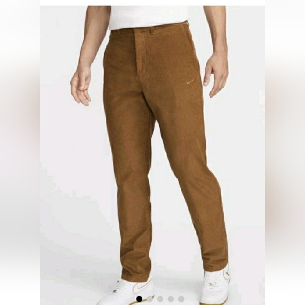 Nike Men's Club Corduroy Standard Fit Straight Leg Chino Pants 36×32